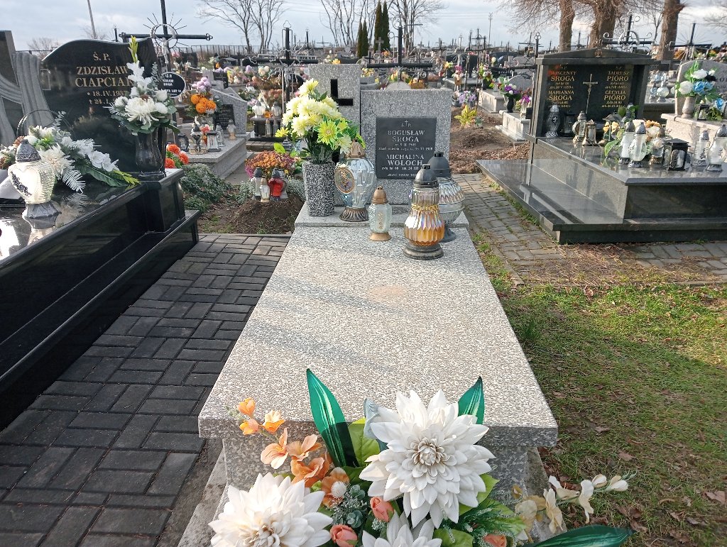 Grób Zdzisław Ciapciak