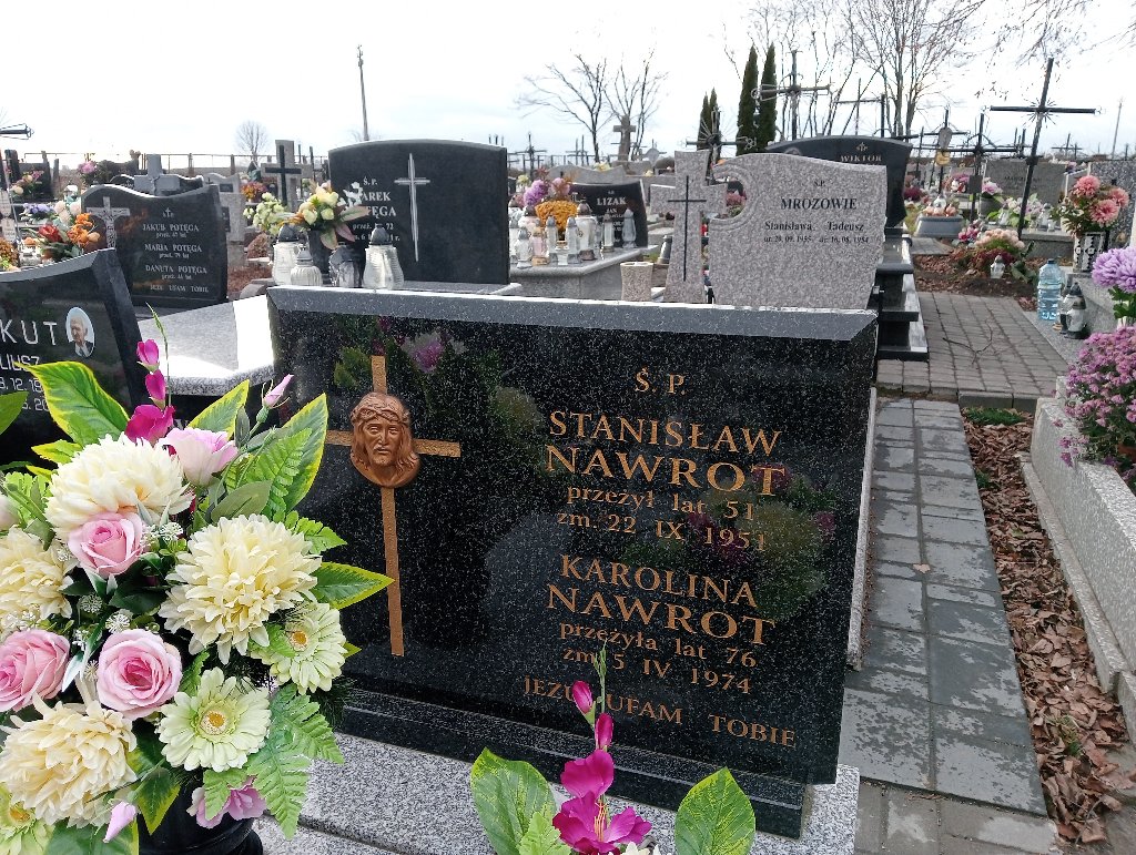 Grób Stanisław Nawrot