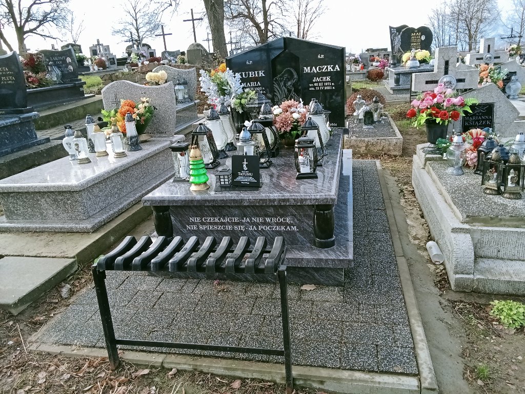 Grób Jacek Mączka