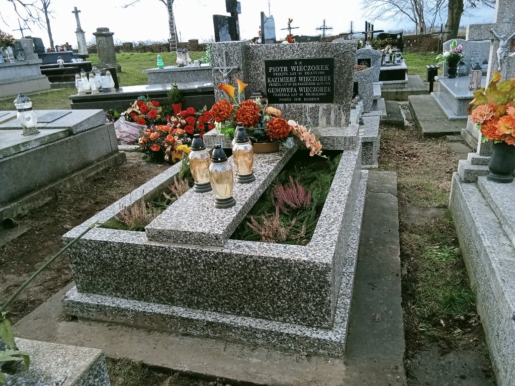 Grób Piotr Wieczorek